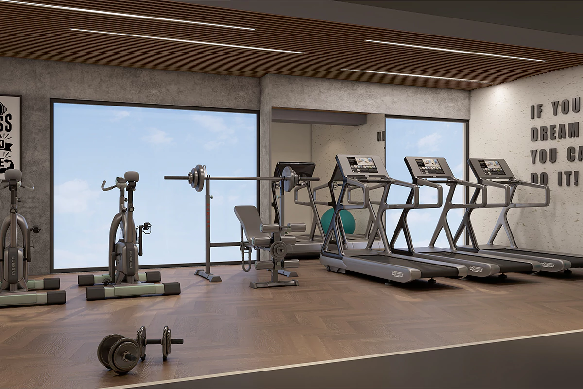 Air Conditioned Unisex Gym