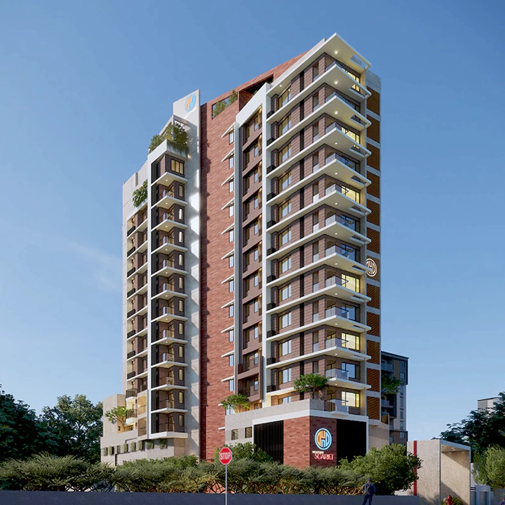 Heather Scarlet building facade